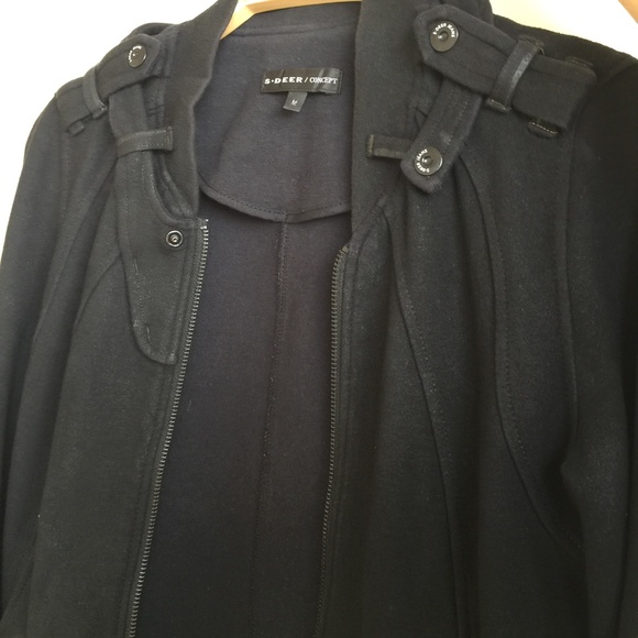 SDEER | Short Jean Jacket Black Size XS - Picture 6 of 11